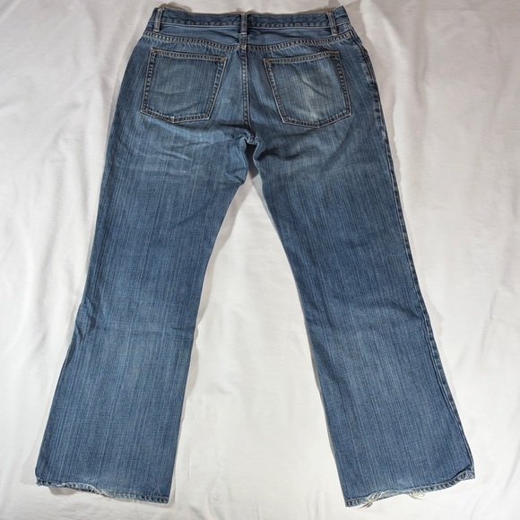 Gap 1969 mens medium blue wash Vintage Bootcut denim jeans - size 33x32 - Picture 2 of 14